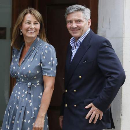 Michael Middleton and his wife Carole Goldsmith